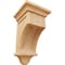Ekena Millwork 5"W x 5"D x 9"H Arts and Crafts Corbel, Red Oak COR05X05X09ARRO - alternate 1